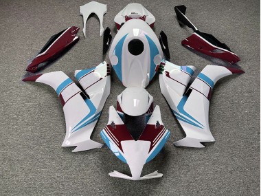 2012-2016 Gloss Light Blue and Maroon Honda CBR1000RR Motorcycle Fairing UK