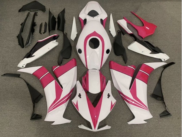 2012-2016 Gloss Pink and White Honda CBR1000RR Motorcycle Fairing UK 2012-2016 Gloss Pink and White Honda CBR1000RR Motorcycle Fairing UK