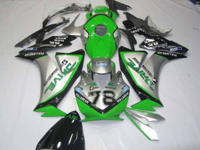 2012-2016 Green Silver Honda CBR1000RR Motorcycle Fairing UK 2012-2016 Green Silver Honda CBR1000RR Motorcycle Fairing UK