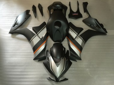 2012-2016 Matte Silver and Black Honda CBR1000RR Motorcycle Fairing UK