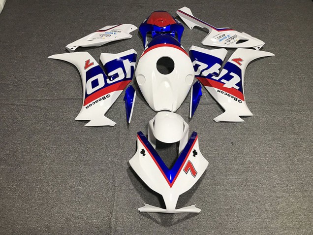 2012-2016 Racing Design White Honda CBR1000RR Motorcycle Fairing UK