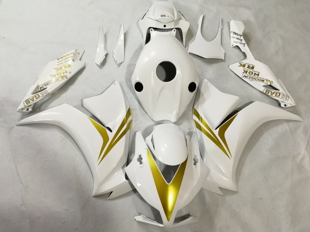 2012-2016 White and Gold Honda CBR1000RR Motorcycle Fairing UK 2012-2016 White and Gold Honda CBR1000RR Motorcycle Fairing UK
