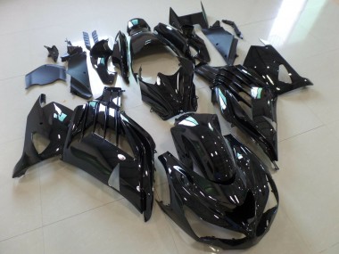2012-2019 Gloss Black Kawasaki ZX14R Motorcycle Fairing UK