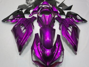 2012-2019 Mood Purple Gloss Kawasaki ZX14R Motorcycle Fairing UK