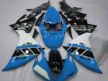 2013-2014 Gloss Light Blue White and Black Yamaha R1 Motorcycle Fairing UK