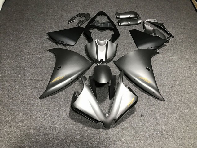 2013-2014 Matte Grey Yamaha R1 Motorcycle Fairing UK