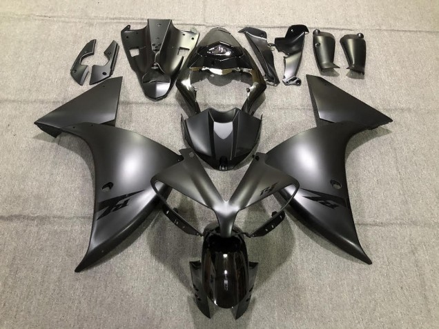 2013-2014 Total Black Yamaha R1 Motorcycle Fairing UK 2013-2014 Total Black Yamaha R1 Motorcycle Fairing UK