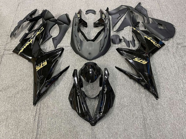 2013-2016 Gloss Black w Gold Triumph Daytona 675 Motorcycle Fairing UK 2013-2016 Gloss Black w Gold Triumph Daytona 675 Motorcycle Fairing UK