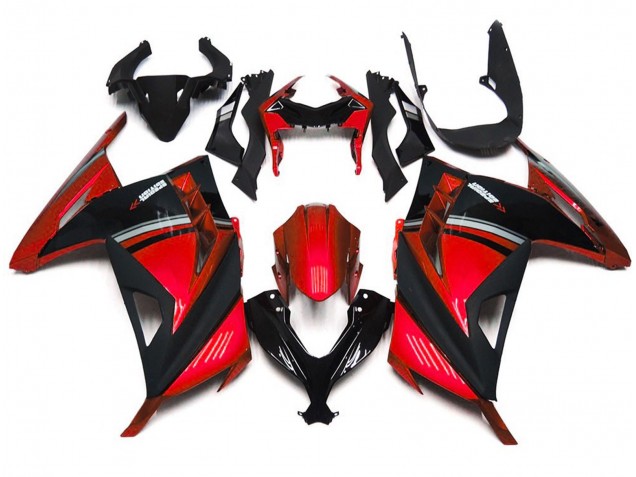 2013-2018 Gloss Red Kawasaki Ninja 300 Motorcycle Fairing UK 2013-2018 Gloss Red Kawasaki Ninja 300 Motorcycle Fairing UK