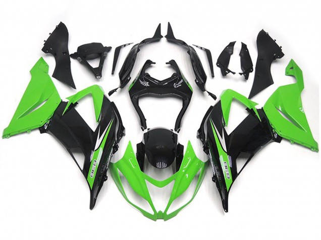 2013-2018 Green and Black Vibrant OEM Style Kawasaki ZX6R Motorcycle Fairing UK 2013-2018 Green and Black Vibrant OEM Style Kawasaki ZX6R Motorcycle Fairing UK