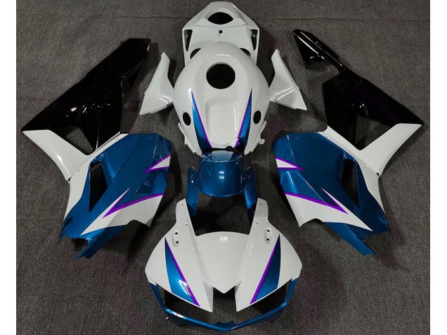 2013-2020 Gloss Blue White and Purple Honda CBR600RR Motorcycle Fairing UK