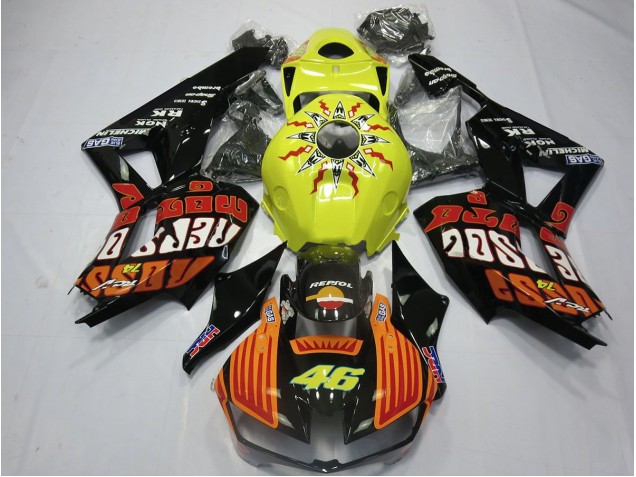 2013-2020 Number 46 Honda CBR600RR Motorcycle Fairing UK 2013-2020 Number 46 Honda CBR600RR Motorcycle Fairing UK