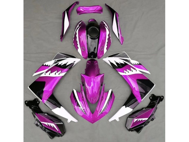 2015-2018 Pink Shark Yamaha R3 Motorcycle Fairing UK 2015-2018 Pink Shark Yamaha R3 Motorcycle Fairing UK