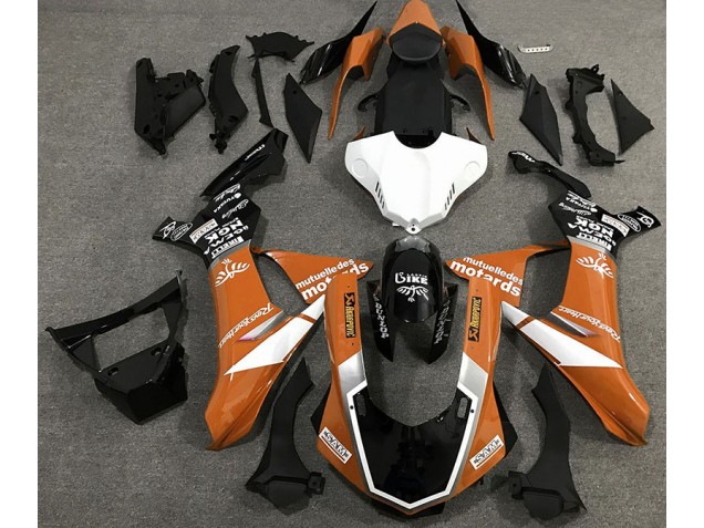 2015-2019 Gloss Orange Style Yamaha R1 Motorcycle Fairing UK 2015-2019 Gloss Orange Style Yamaha R1 Motorcycle Fairing UK