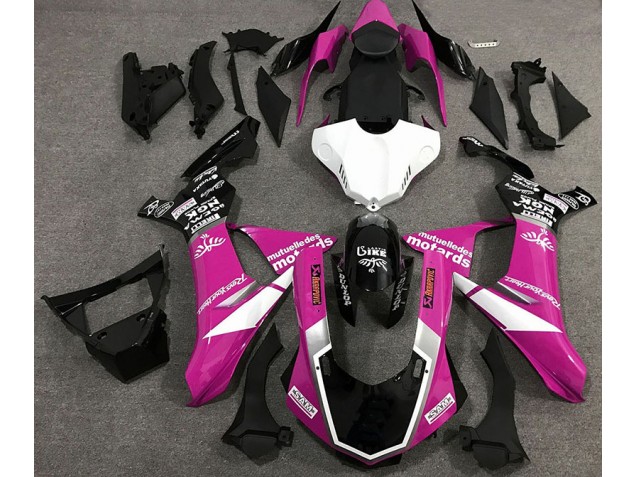2015-2019 Gloss Pink Style Yamaha R1 Motorcycle Fairing UK 2015-2019 Gloss Pink Style Yamaha R1 Motorcycle Fairing UK