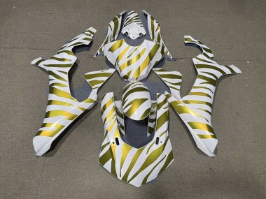2015-2019 Gold Zebra Yamaha R1 Motorcycle Fairing UK