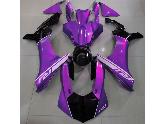 2015-2019 Mood Purple and Black Yamaha R1 Motorcycle Fairing UK 2015-2019 Mood Purple and Black Yamaha R1 Motorcycle Fairing UK