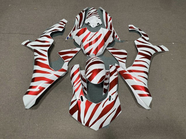 2015-2019 Red Zebra Yamaha R1 Motorcycle Fairing UK 2015-2019 Red Zebra Yamaha R1 Motorcycle Fairing UK
