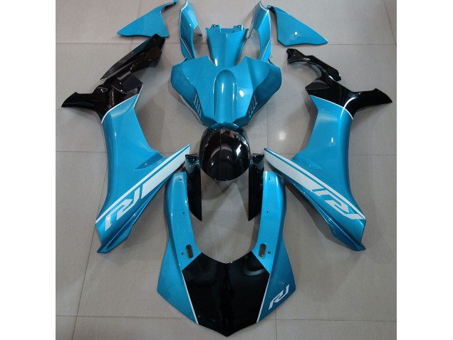 2015-2019 Sky Blue and Black Yamaha R1 Motorcycle Fairing UK 2015-2019 Sky Blue and Black Yamaha R1 Motorcycle Fairing UK