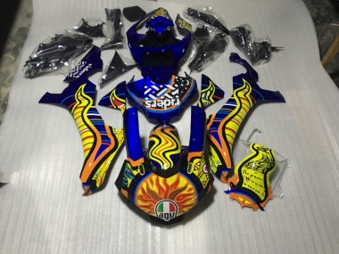 2015-2019 Tribal Design Yamaha R1 Motorcycle Fairing UK