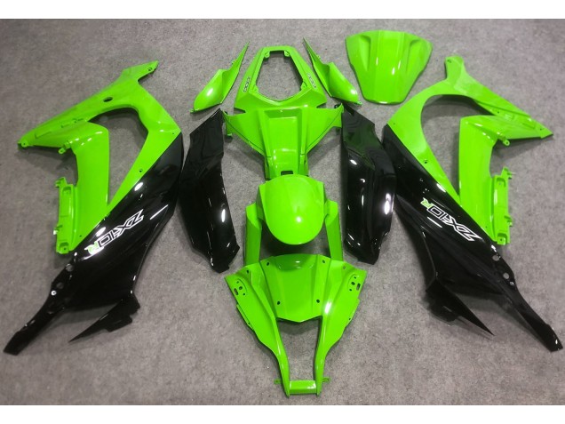 2016-2019 Bright Green & Green R Kawasaki ZX10R Motorcycle Fairing UK 2016-2019 Bright Green & Green R Kawasaki ZX10R Motorcycle Fairing UK