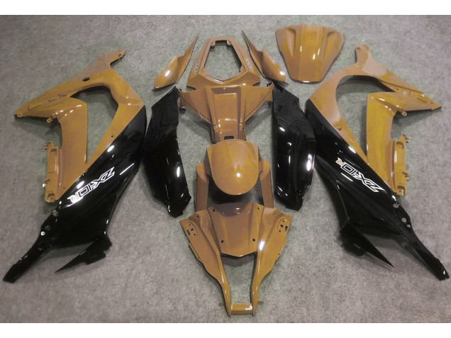 2016-2019 Desert Tan and Black Kawasaki ZX10R Motorcycle Fairing UK 2016-2019 Desert Tan and Black Kawasaki ZX10R Motorcycle Fairing UK