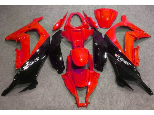2016-2019 Gloss Red and Black Kawasaki ZX10R Motorcycle Fairing UK 2016-2019 Gloss Red and Black Kawasaki ZX10R Motorcycle Fairing UK