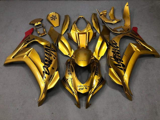 2016-2019 Gold Kawasaki ZX10R Motorcycle Fairing UK 2016-2019 Gold Kawasaki ZX10R Motorcycle Fairing UK
