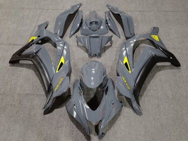 2016-2019 Nardo Gray & Black Kawasaki ZX10R Motorcycle Fairing UK