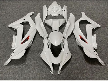 2016-2019 Pearl White Red Trim Kawasaki ZX10R Motorcycle Fairing UK