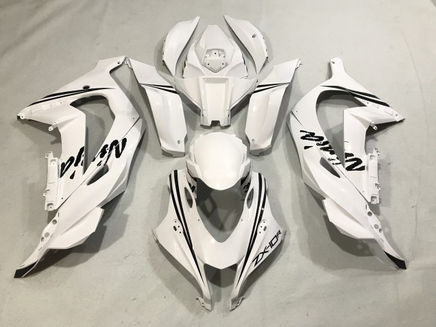 2016-2019 White Ninja Kawasaki ZX10R Motorcycle Fairing UK 2016-2019 White Ninja Kawasaki ZX10R Motorcycle Fairing UK