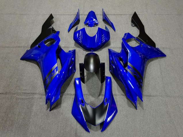 2017-2019 Blue and Black Yamaha R6 Motorcycle Fairing UK