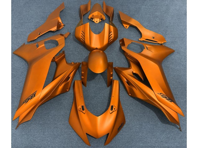 2017-2019 Bright Orange Matte Yamaha R6 Motorcycle Fairing UK 2017-2019 Bright Orange Matte Yamaha R6 Motorcycle Fairing UK