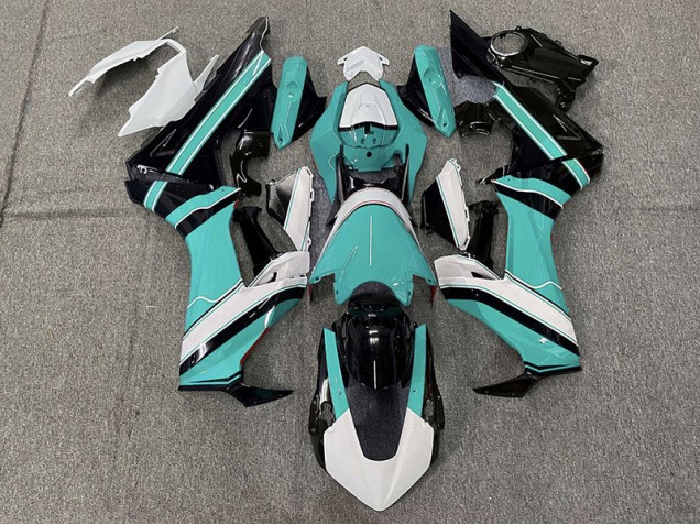 2017-2019 Gloss Cyan White and Black Honda CBR1000RR Motorcycle Fairing UK 2017-2019 Gloss Cyan White and Black Honda CBR1000RR Motorcycle Fairing UK