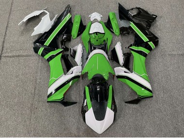 2017-2019 Gloss Green White and Black Honda CBR1000RR Motorcycle Fairing UK