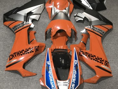 2017-2019 Gloss Orange & Blue Honda CBR1000RR Motorcycle Fairing UK
