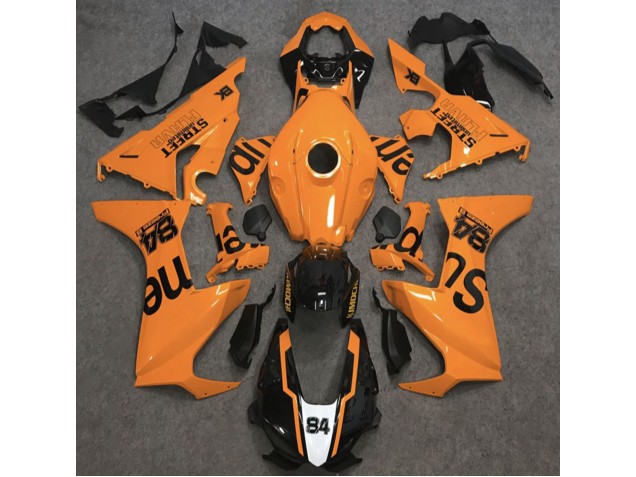 2017-2019 Orange Street Flava Honda CBR1000RR Motorcycle Fairing UK 2017-2019 Orange Street Flava Honda CBR1000RR Motorcycle Fairing UK