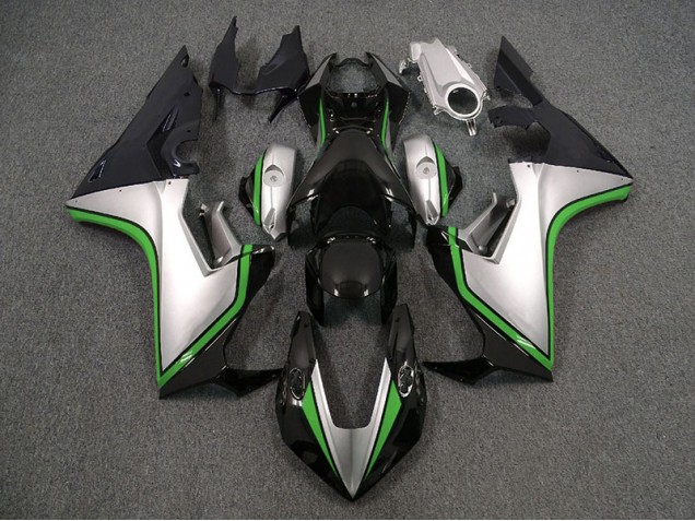 2017-2019 Silver and Black & Green Honda CBR1000RR Motorcycle Fairing UK 2017-2019 Silver and Black & Green Honda CBR1000RR Motorcycle Fairing UK