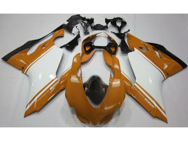 Gloss Orange White and Black Ducati 1199 Motorcycle Fairing UK Gloss Orange White and Black Ducati 1199 Motorcycle Fairing UK